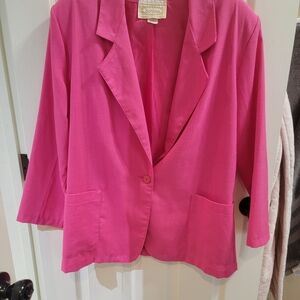 Elegant Pink Women's Blazer
